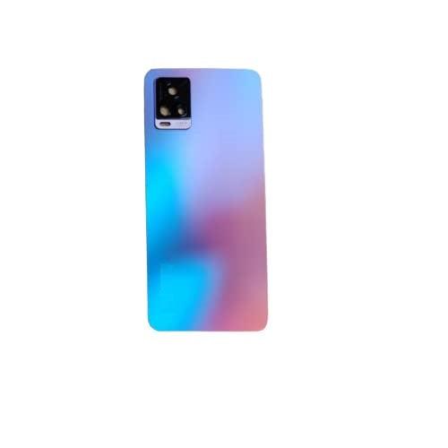 Back Glass Panel for Vivo V20 4G Sunset Melody Module with Camera Lens Module and Self Adhesive Tape - EGFix Back Glass Panel for Vivo V20 4G Sunset Melody Module with Camera Lens Module and Self Adhesive Tape - EGFix